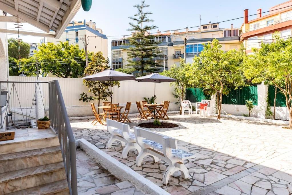 Vita Portucale ! Nook Beach Apartments Costa da Caparica Bagian luar foto